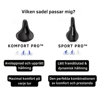 NordicZon Sadel - För maximal komfort